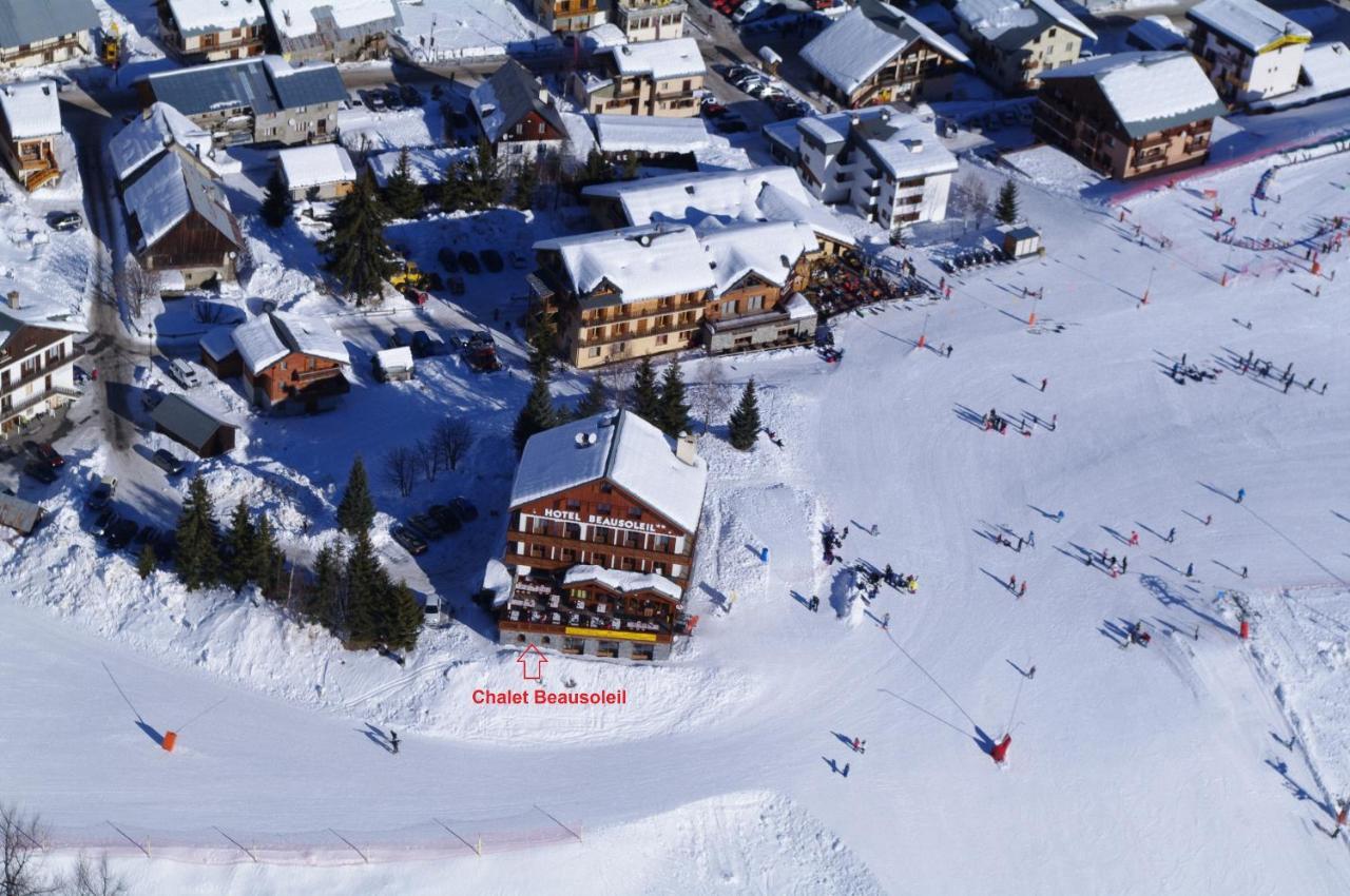 Saint-Sorlin-dʼArves Chalet Beausoleil 4 Etoiles - Prestige - Au Pied Du Col De La Croix De Fer מראה חיצוני תמונה
