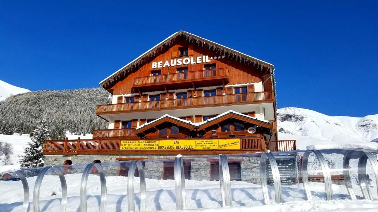 Saint-Sorlin-dʼArves Chalet Beausoleil 4 Etoiles - Prestige - Au Pied Du Col De La Croix De Fer מראה חיצוני תמונה