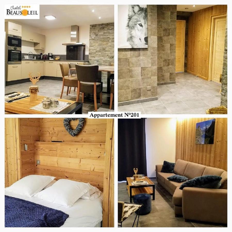 Saint-Sorlin-dʼArves Chalet Beausoleil 4 Etoiles - Prestige - Au Pied Du Col De La Croix De Fer מראה חיצוני תמונה
